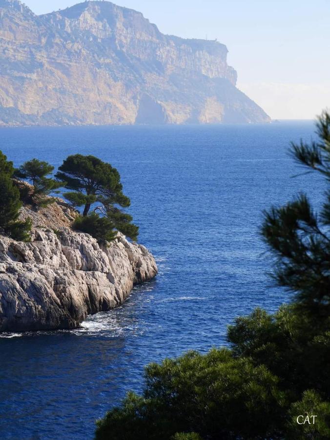 Mon Petit Paradis, Cassis Centre Apt 90 M2, 200 M Mer, Terr Plein Sud, Clim Park Prive Exterior foto