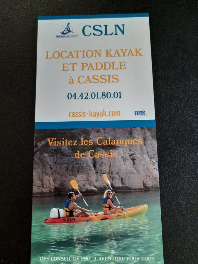 Mon Petit Paradis, Cassis Centre Apt 90 M2, 200 M Mer, Terr Plein Sud, Clim Park Prive Exterior foto
